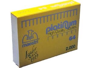 Σύρματα συρραπτικού Roma Maestri Platinum No.64 (πακέτο 2000 τεμαχίων)