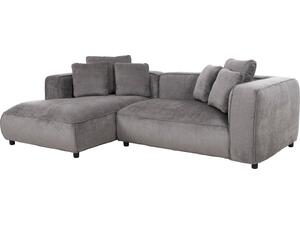 ΚΑΝΑΠΕΣ ΓΩΝΙΑ (ΑΡΙΣΤΕΡΗ) 3-ΘΕΣΙΟΣ GRACE HM3280.05L ΠΡΑΣΙΝΟ ΥΦΑΣΜΑ 252x160x70-90Υεκ