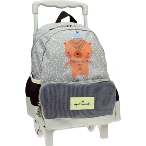 Σακίδιο τρόλεϊ νηπίου 1+1 θέσεων BMU Hallmark Mini Bear 333-21073 - Ανακάλυψε μεγάλη ποικιλία από Σχολικές Τσάντες Τρόλεϊ για να ξεκινήσεις την νέα σχολική χρονιά χωρίς περιττά βάρη από το Oikonomou-Shop.gr.