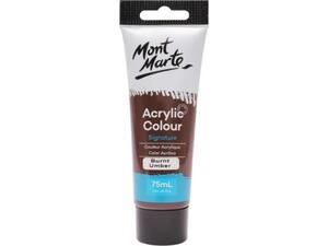 Ακρυλικό χρώμα Mont Marte 27 Burnt Umber 75ml (Burnt Umber)