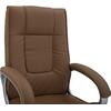 ΚΑΡΕΚΛΑ ΓΡΑΦΕΙΟΥ CHANDER HM1092.09 ΣΕ CAMEL ΑΠΟΧΡΩΣΗ 63x66x116 εκ.