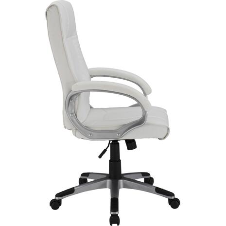 ΚΑΡΕΚΛΑ ΓΡΑΦΕΙΟΥ CHANDER HM1092.02 ΛΕΥΚΗ 63x66x116 εκ.
