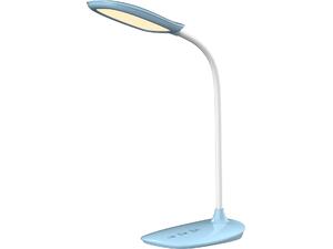 ΦΩΤΙΣΤΙΚΟ ΓΡΑΦΕΙΟΥ LED BLAIN HM4444.03 ΓΑΛΑΖΙΟ-ΛΕΥΚΟ ABS 13,6x17,7x40Υ εκ.