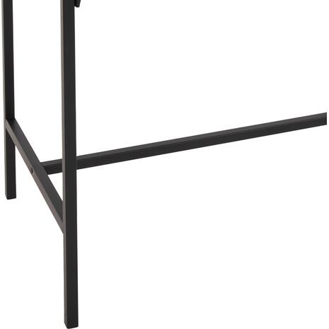 ΣΕΤ ΤΡΑΠΕΖΑΡΙΑ ΜΠΑΡ 5ΤΜΧ BOXY HM9882.13 ΜΑΥΡΟ ΜΕΤΑΛΛΟ-ΜΕΛΑΜΙΝΗ ΜΑΥΡΟ ΜΑΡΜΑΡΟ