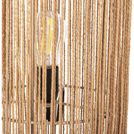 ΦΩΤΙΣΤΙΚΟ ΔΑΠΕΔΟΥ HM4341 ΜΕΤΑΛΛΟ-PAPER ROPE ΣΕ ΜΠΕΖ ΑΜΜΟΥ Φ26Χ120,5Υεκ.