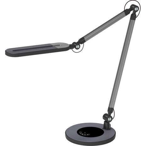 ΦΩΤΙΣΤΙΚΟ ΓΡΑΦΕΙΟΥ LED BLAIN PRO HM4462.02 ΜΑΥΡΟ-ΓΚΡΙ ABS 57,4x51,1Υεκ.