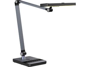 ΦΩΤΙΣΤΙΚΟ ΓΡΑΦΕΙΟΥ LED BLAIN PRO HM4461.02 ΜΑΥΡΟ ΜΑΤ ABS 35x43,9Υεκ.