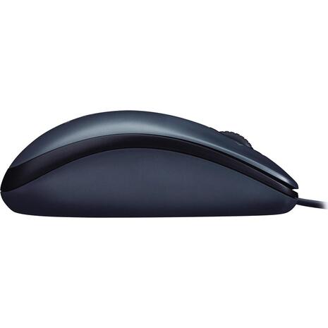 Ενσύρματο οπτικό ποντίκι Logitech M90 Optical Mouse (910-001793) 1000dpi Μαύρο