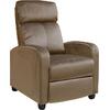 PORTER Πολυθρόνα Relax Σαλονιού - Καθιστικού Camel Velure (Ε9781,2)