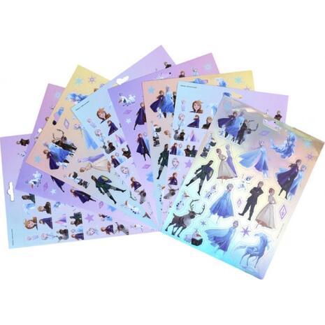 Αυτοκόλλητα Frozen Sticker Pad 8 Φύλλα