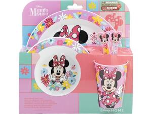 Σετ φαγητού Minnie Mouse Spring look Stor πλαστικό 5 τεμαχίων micro