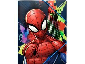 Φάκελος με λάστιχο Spiderman Α4 πλαστικό με λάστιχο