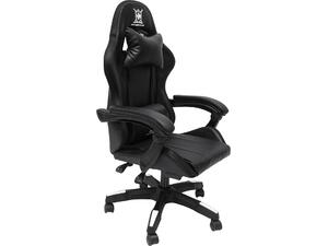 ΠΟΛΥΘΡΟΝΑ GAMING DARREN HM1203.10 ΜΑΥΡΟ-ΓΚΡΙ PVC & NYLON 60x60x120Υεκ.