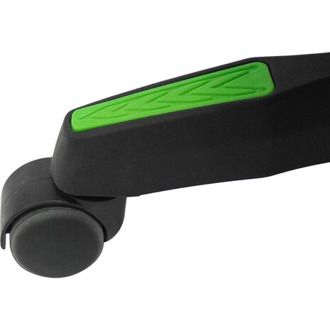 ΠΟΛΥΘΡΟΝΑ GAMING DARREN HM1203.03 ΜΑΥΡΟ-ΠΡΑΣΙΝΟ PVC & NYLON 58.5x100x120Υεκ.