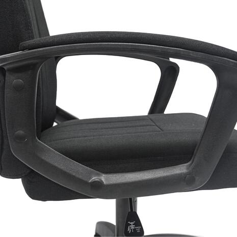 ΚΑΡΕΚΛΑ ΓΡΑΦΕΙΟΥ NIM HM1200.11 ΜΑΥΡΟ ΥΦΑΣΜΑ-ΜΑΥΡΟΣ ΣΚΕΛΕΤΟΣ & ΒΑΣΗ NYLON 58x61x101.5Υεκ