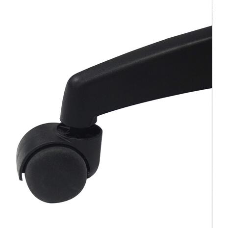 ΚΑΡΕΚΛΑ ΓΡΑΦΕΙΟΥ NIM HM1200.01 ΜΑΥΡΟ PVC-ΜΑΥΡΟΣ ΣΚΕΛΕΤΟΣ & ΒΑΣΗ NYLON 58x65x100Υεκ