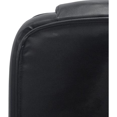 ΚΑΡΕΚΛΑ ΓΡΑΦΕΙΟΥ LAGOM HM1198 ΜΑΥΡO PVC-ΜΕΤΑΛ.ΒΑΣΗ-ΜΑΥΡΟ NYLON ΣΚΕΛΕΤΟΣ 60x70x104Υεκ