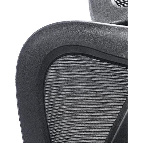 ΚΑΡΕΚΛΑ ΓΡΑΦΕΙΟΥ MEXER HM1195.01 ΜΑΥΡΟ MESH-ΜΕΤΑΛ.ΒΑΣΗ-NYLON ΣΚΕΛΕΤΟΣ 68x70x136Υεκ.