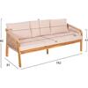ΣΕΤ ΣΑΛΟΝΙ ΕΞ.ΧΩΡΟΥ 4ΤΜΧ ROSSWELL HM6084.02 ΞΥΛΟ ΑΚΑΚΙΑΣ-ΣΧΟΙΝΙ-ΜΠΕΖ ΜΑΞΙΛΑΡΙΑ