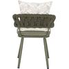 ΠΟΛΥΘΡΟΝΑ ΑΛΟΥΜΙΝΙΟΥ CAMDEN HM6141.09 ΜΑΞΙΛΑΡΙ ΜΕ PRINT-DARK OLIVE 56x60x72-87Υεκ