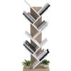 ΒΙΒΛΙΟΘΗΚΗ LIANA HM18193.03 ΜΕΛΑΜΙΝΗ SONAMA-ΛΕΥΚΗ 53x27x138Υεκ.