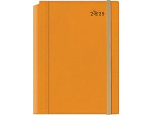 Ημερολόγιο ημερήσιο Theofylaktos Borneo Appeel Eco Saffiano 2025 14,5x20,5 Renetta