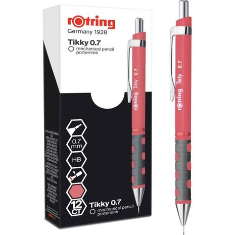 Μολύβι Μηχανικό Rotring Tikky 0.7mm Tea Rose