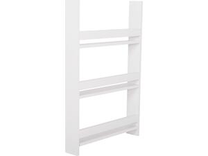ΡΑΦΙΕΡΑ ΤΟΙΧΟΥ SANI HM18223.01 ΜΕΛΑΜΙΝΗ ΣΕ ΛΕΥΚΟ 60x10x90Υεκ. (3 ΡΑΦΙΑ)
