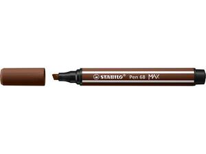Μαρκαδόρος STABILO Pen 68 MAX 2πλης γραφής 5 mm + 1 mm 68/45 brown (Brown)