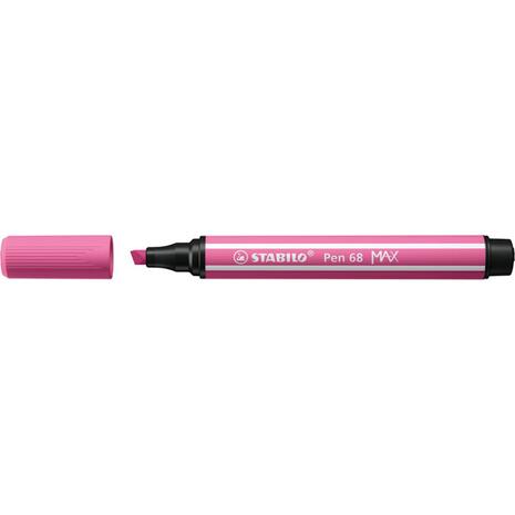 Μαρκαδόρος STABILO Pen 68 MAX 2πλης γραφής 5 mm + 1 mm 68/17 heliotropio (Heliotropio)