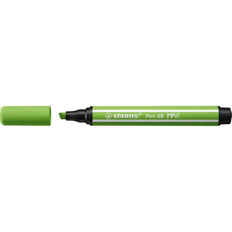 Μαρκαδόρος STABILO Pen 68 MAX 2πλης γραφής 5 mm + 1 mm 68/33 light green (Light Green)