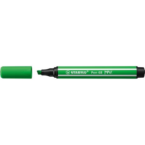 Μαρκαδόρος STABILO Pen 68 MAX 2πλης γραφής 5 mm + 1 mm 68/43 leaf green (Leaf Green)
