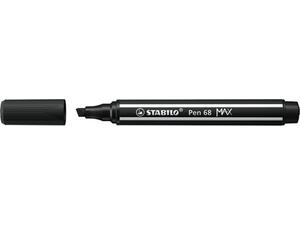 Μαρκαδόρος STABILO Pen 68 MAX 2πλης γραφής 5 mm + 1 mm 68/46 black (Black)