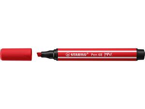 Μαρκαδόρος STABILO Pen 68 MAX 2πλης γραφής 5 mm + 1 mm 68/48 carmine red (Carmine Red)