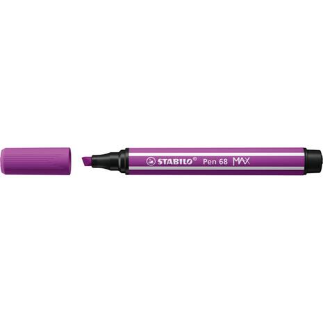 Μαρκαδόρος STABILO Pen 68 MAX 2πλης γραφής 5 mm + 1 mm 68/58 Lilac (Λιλά)