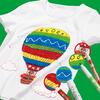 Μαρκαδόροι Υφάσματος Carioca Fabric (συσκευασία 12 τεμαχίων)