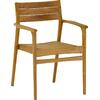ΠΟΛΥΘΡΟΝΑ BOZZY HM9935 ΜΑΣΙΦ ΞΥΛΟ TEAK ΣΕ ΦΥΣΙΚΟ 58x61x80,5Υ (σετ 2 τεμαχίων)