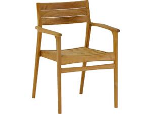 ΠΟΛΥΘΡΟΝΑ BOZZY HM9935 ΜΑΣΙΦ ΞΥΛΟ TEAK ΣΕ ΦΥΣΙΚΟ 58x61x80,5Υ (σετ 2 τεμαχίων)