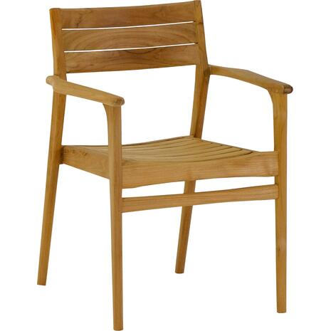 ΠΟΛΥΘΡΟΝΑ BOZZY HM9935 ΜΑΣΙΦ ΞΥΛΟ TEAK ΣΕ ΦΥΣΙΚΟ 58x61x80,5Υ (σετ 2 τεμαχίων)