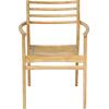 ΠΟΛΥΘΡΟΝΑ MOOSEN HM9936 ΜΑΣΙΦ ΞΥΛΟ TEAK ΣΕ ΦΥΣΙΚΟ 59x60x78,5Υ (σετ 2 τεμαχίων)