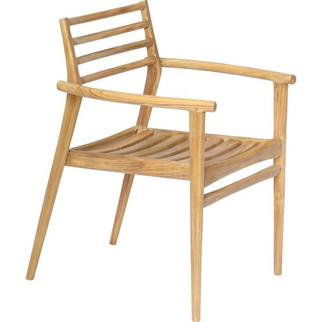 ΠΟΛΥΘΡΟΝΑ MOOSEN HM9936 ΜΑΣΙΦ ΞΥΛΟ TEAK ΣΕ ΦΥΣΙΚΟ 59x60x78,5Υ (σετ 2 τεμαχίων)