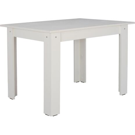 ΤΡΑΠΕΖΙ ΚΟΥΖΙΝΑΣ KELVIN 140x80x77Υεκ. ΛΕΥΚΟ HM2429.03