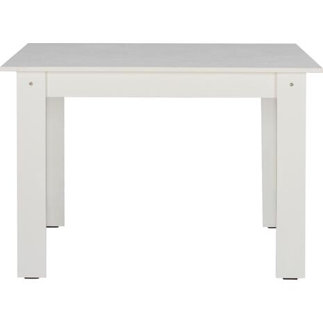 ΤΡΑΠΕΖΙ ΚΟΥΖΙΝΑΣ KELVIN 140x80x77Υεκ. ΛΕΥΚΟ HM2429.03