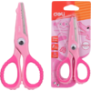 Ψαλίδι Σχολικό Deli Magic Zoo 13.4cm για Δεξιόχειρες & Αριστερόχειρες (διάφορα χρώματα)