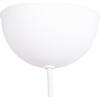 ΦΩΤΙΣΤΙΚΟ ΟΡΟΦΗΣ ΚΥΛΙΝΔΡΙΚΟ KRIKS HM4706.01 PVC ΣΕ ΛΕΥΚΟ-ΓΚΡΙ Φ30x70Υεκ.