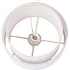 ΦΩΤΙΣΤΙΚΟ ΟΡΟΦΗΣ ΚΥΛΙΝΔΡΙΚΟ KRIKS HM4707.01 PVC ΣΕ ΛΕΥΚΟ Φ30x70Υεκ.