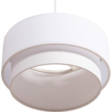 ΦΩΤΙΣΤΙΚΟ ΟΡΟΦΗΣ ΚΥΛΙΝΔΡΙΚΟ KRIKS HM4707.01 PVC ΣΕ ΛΕΥΚΟ Φ30x70Υεκ.