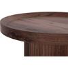 ΒΟΗΘΗΤΙΚΟ ΤΡΑΠΕΖΙ MARGON HM18027 MDF ΣΕ ΣΚΟΥΡΟ ΚΑΦΕ ΞΥΛΟΥ Φ45x50,5Υεκ.