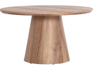 ΤΡΑΠΕΖΙ ΣΑΛΟΝΙΟΥ KARAN HM18028 MDF ΣΕ ΦΥΣΙΚΟ ΧΡΩΜΑ ΞΥΛΟΥ Φ80x45,5Υεκ.