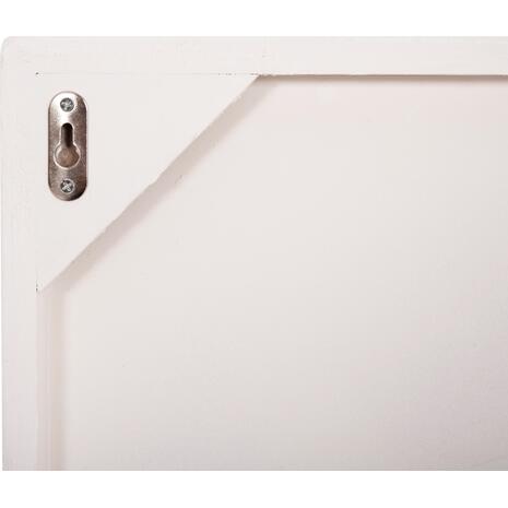 ΠΙΝΑΚΑΣ ΤΕΤΡΑΓΩΝΟΣ ΣΕΙΡΑ SANTORINI HM4507 MDF ΣΕ ΥΠΟΛΕΥΚΟ ΧΡΩΜΑ 80x4(πάχος)x80Υεκ.